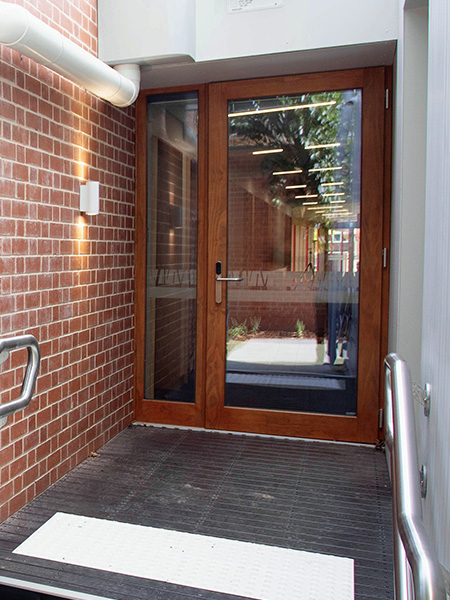 Single Hinged Door with Sidelight