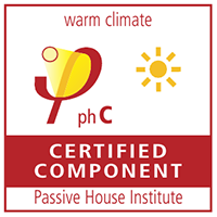 The Passive House Institute (PHI) certified